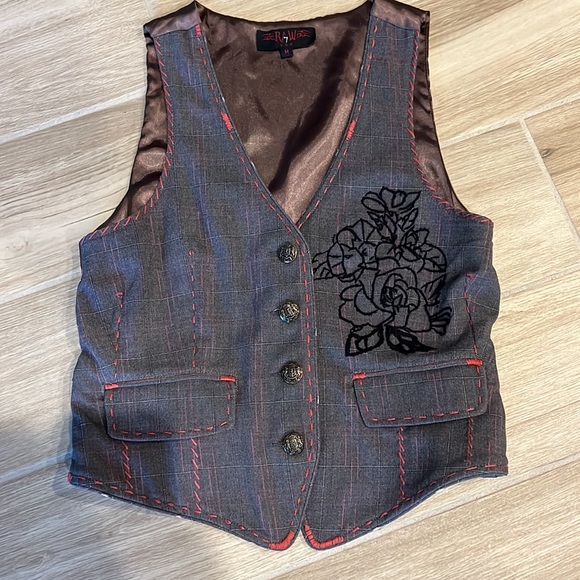 RAW 7 beautiful rare vest size M but fits more like Small - Picture 10 of 10